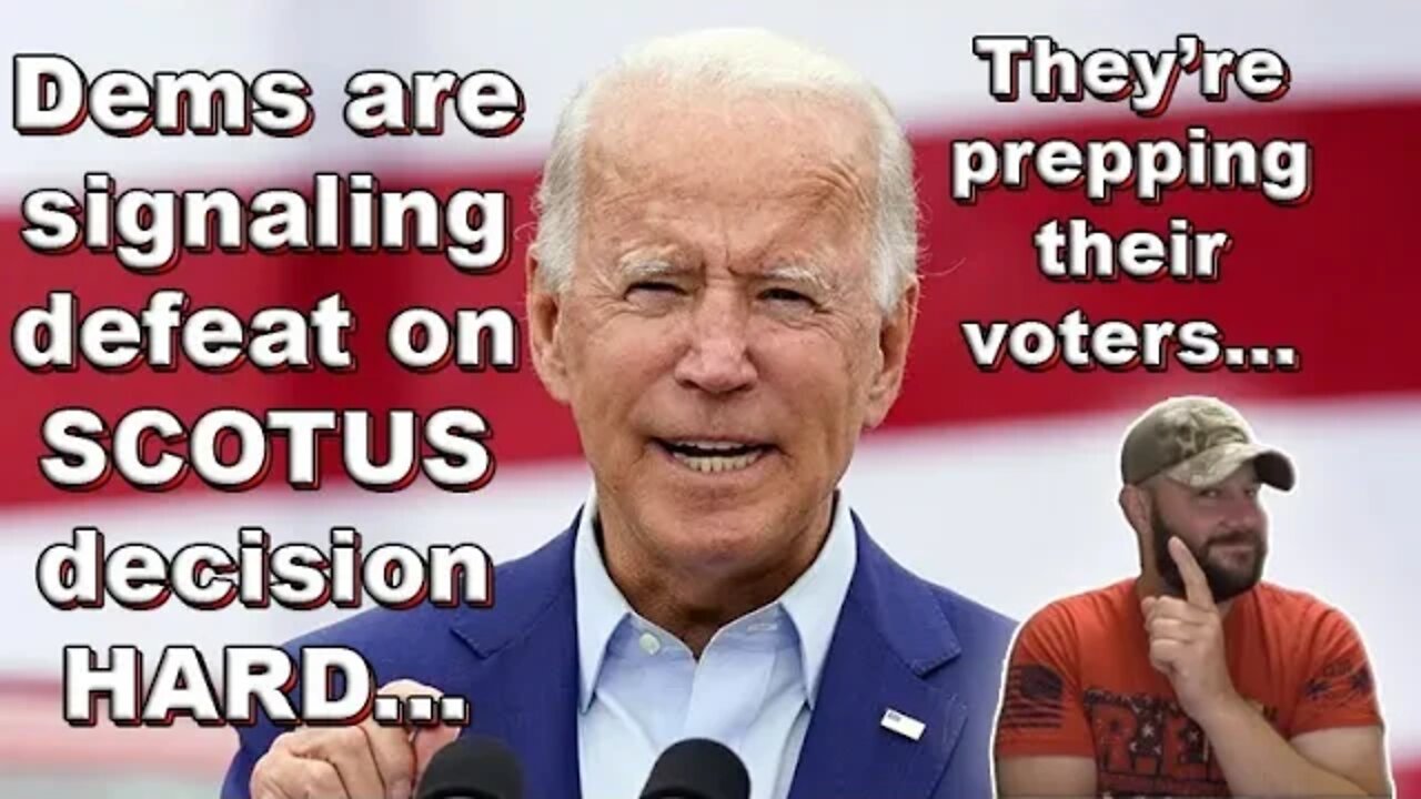 Gun Controllers signaling defeat HARD in SCOTUS case... Dems are preparing voters for a letdown...