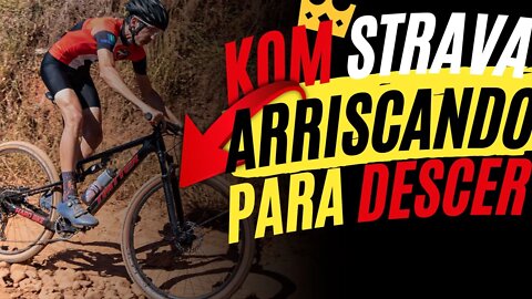 Arriscando tudo na descida, treinando técnica Mtb