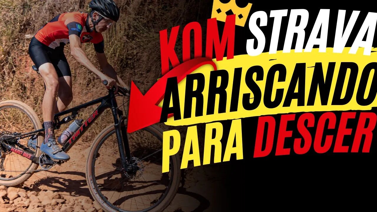 Arriscando tudo na descida, treinando técnica Mtb