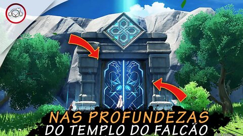 Genshin Impact, Nas PROFUNDEZAS do templo do FALCÂO | Super Dica PT-BR