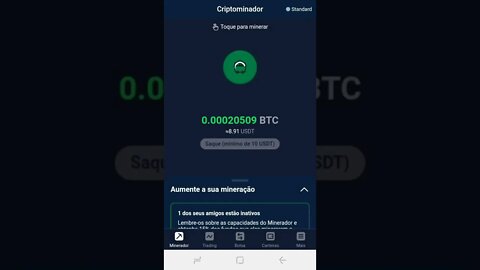 Mineração de Biticoin em nuvem Grátis