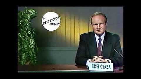 Új Reflektor Magazin, MTV2, 1992. IX. 16. Felelős szerkesztő-műsorvezető: Ilkei Csaba