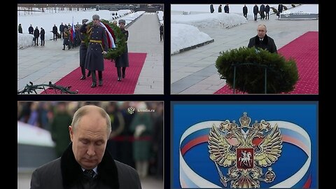 80th anniversary of breaking the Nazi siege of Leningrad - ceremony at the Motherland monument