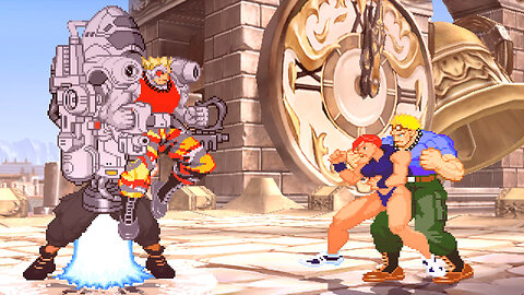 MUGEN - Sonic Machine & Dyan Silva vs. Safire & Cid Highwind - Download