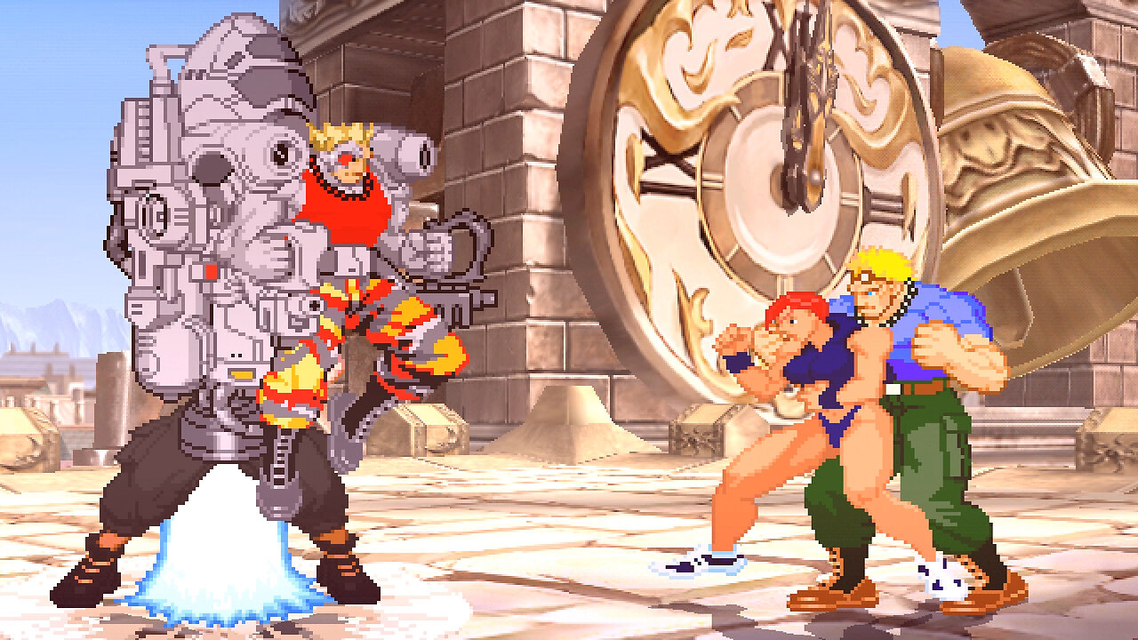 MUGEN - Sonic Machine & Dyan Silva vs. Safire & Cid Highwind - Download