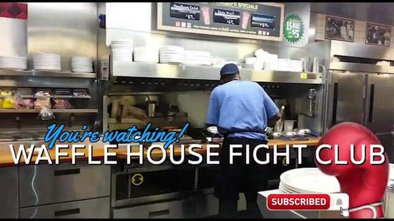 Waffle House: Unlike the Olive Garden, when you're here, you're NOT family! - FIGHT COMPILATION