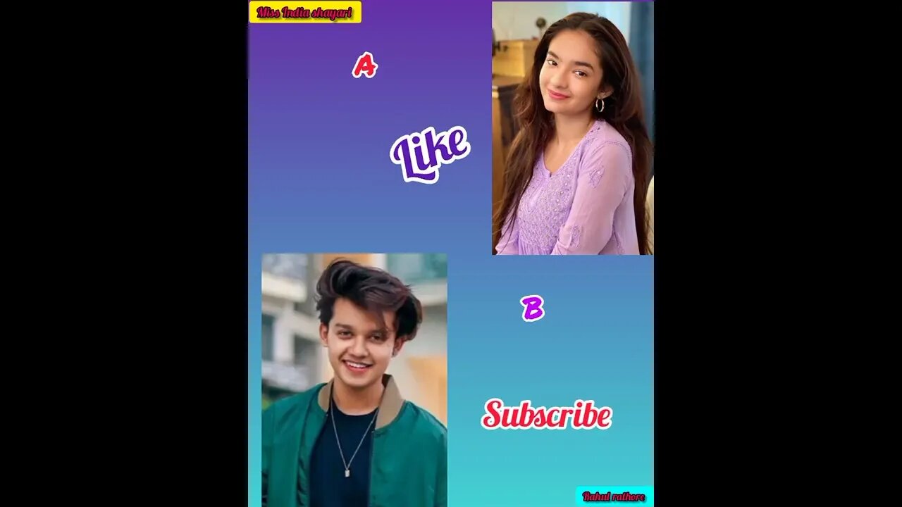 who is your favourite #short #viral #youtube #rahulrathod #ytshort