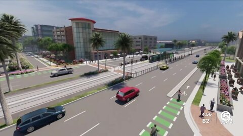 Proposal considers light rail for busy stretch of Palm Beach County