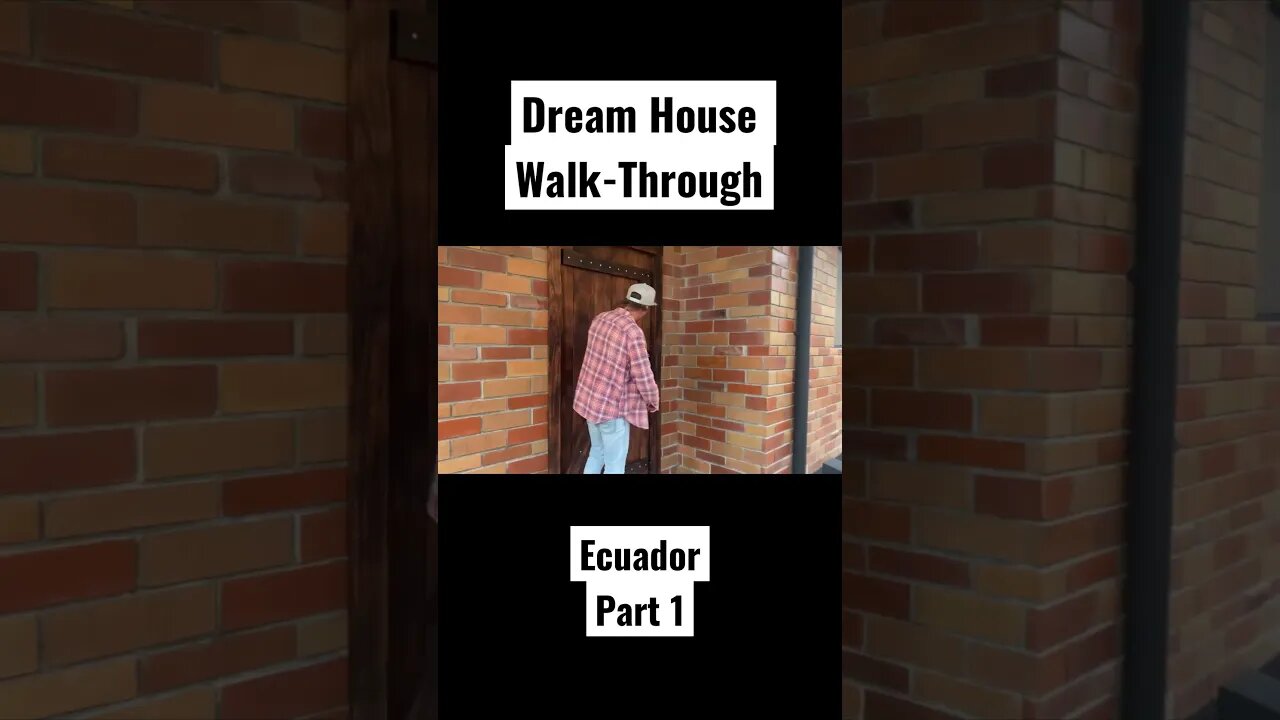 Dream house walk-through #shorts #ecuador #newhouse