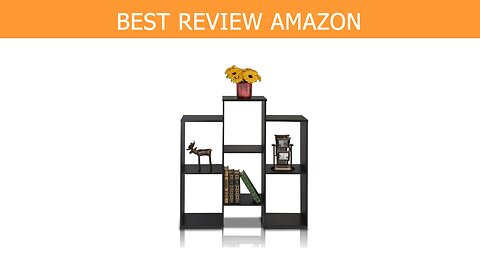 Furinno 12221BK Parsons Staggered Bookcase Review