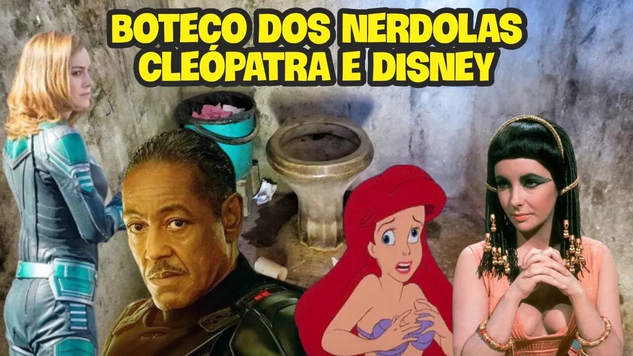 Boteco dos Nerdolas Ep. 44 - Cleópatra Negra e Disney (Marvel e Star Wars)