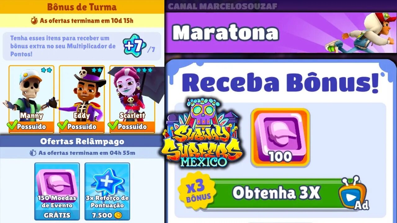 Mais Novidades no Subway Surfers Mexico Halloween 2021