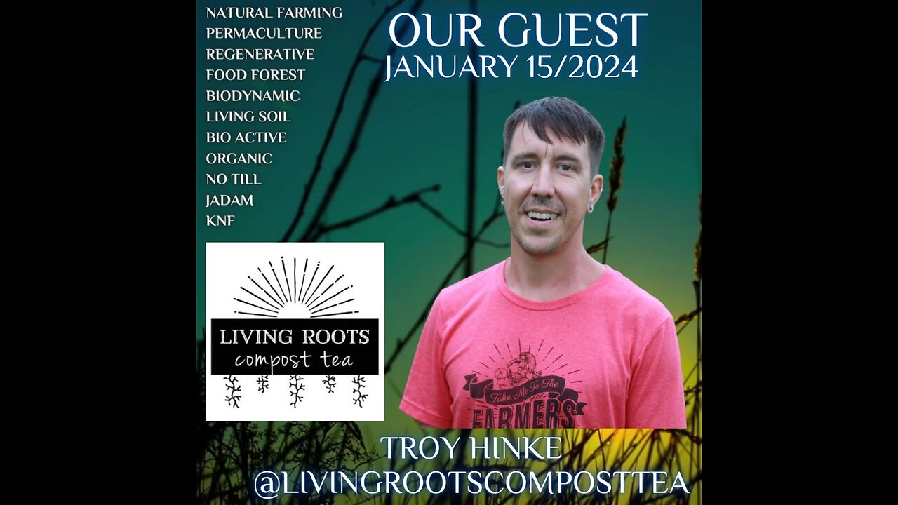 The Soil Matters Troy Hinke @livingrootscomposttea