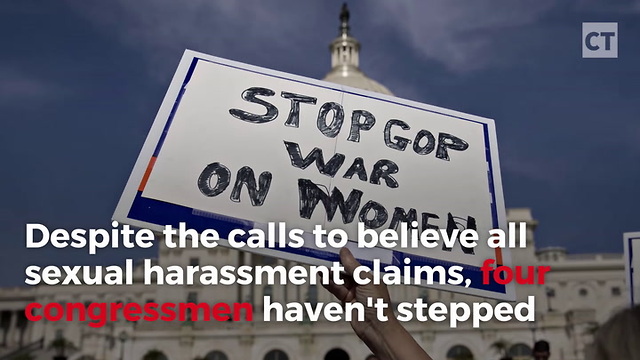 Four Congressmen Still Haven’t Stepped Down After Sexual Allegations