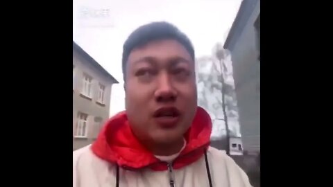 中国人在乌克兰被俄爹无差别扫射，发出绝望哀嚎……这回怎么不舔了？继续舔你的俄爹呀……