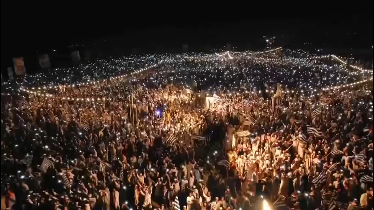 Pakistan holds overnight demonstration in solidarity with Palestinians