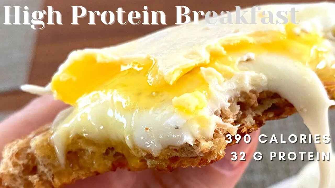 Toast Recipe Ideas - Cheese and Egg Toasted Sandwich #shorts 390 CALORIES and 32 g PROTEIN