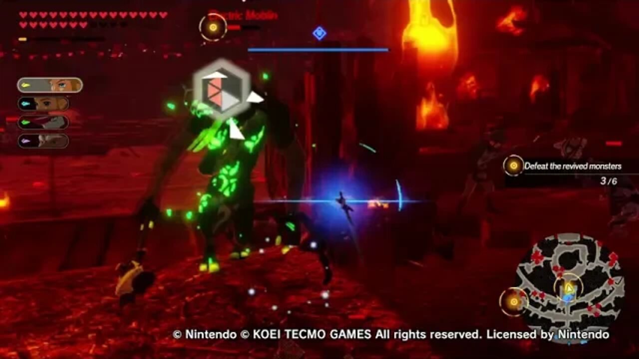 Link vs. Another Electric Moblin