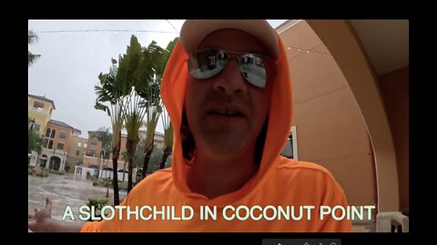 A SLOTHCHILD IN COCONUT POINT