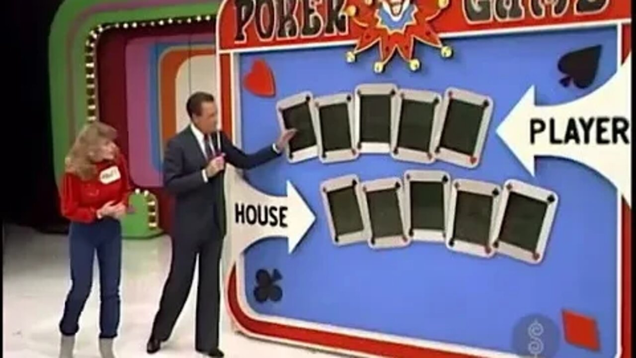The Price Is Right-Very Interesting Situation In Poker Game *Reuploaded *
