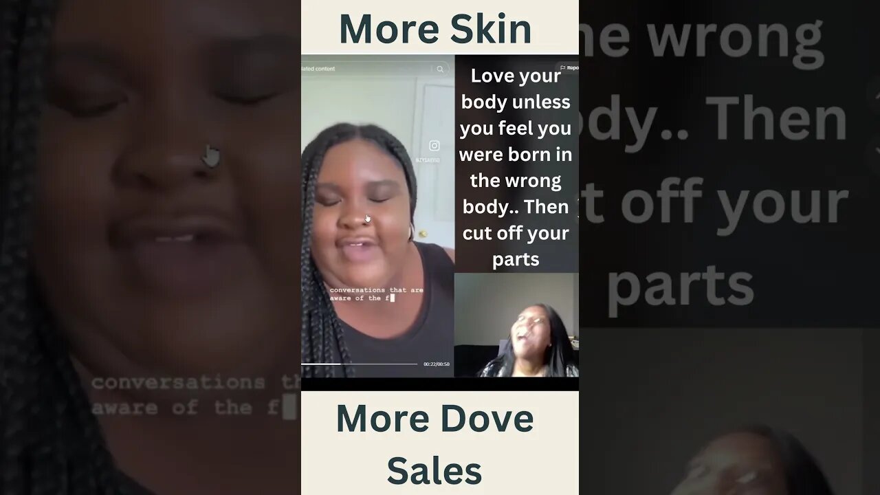The Fatter You Are The More Dove Is Going To Make Money Off Your Fat Back #dove #fat #fatliberation