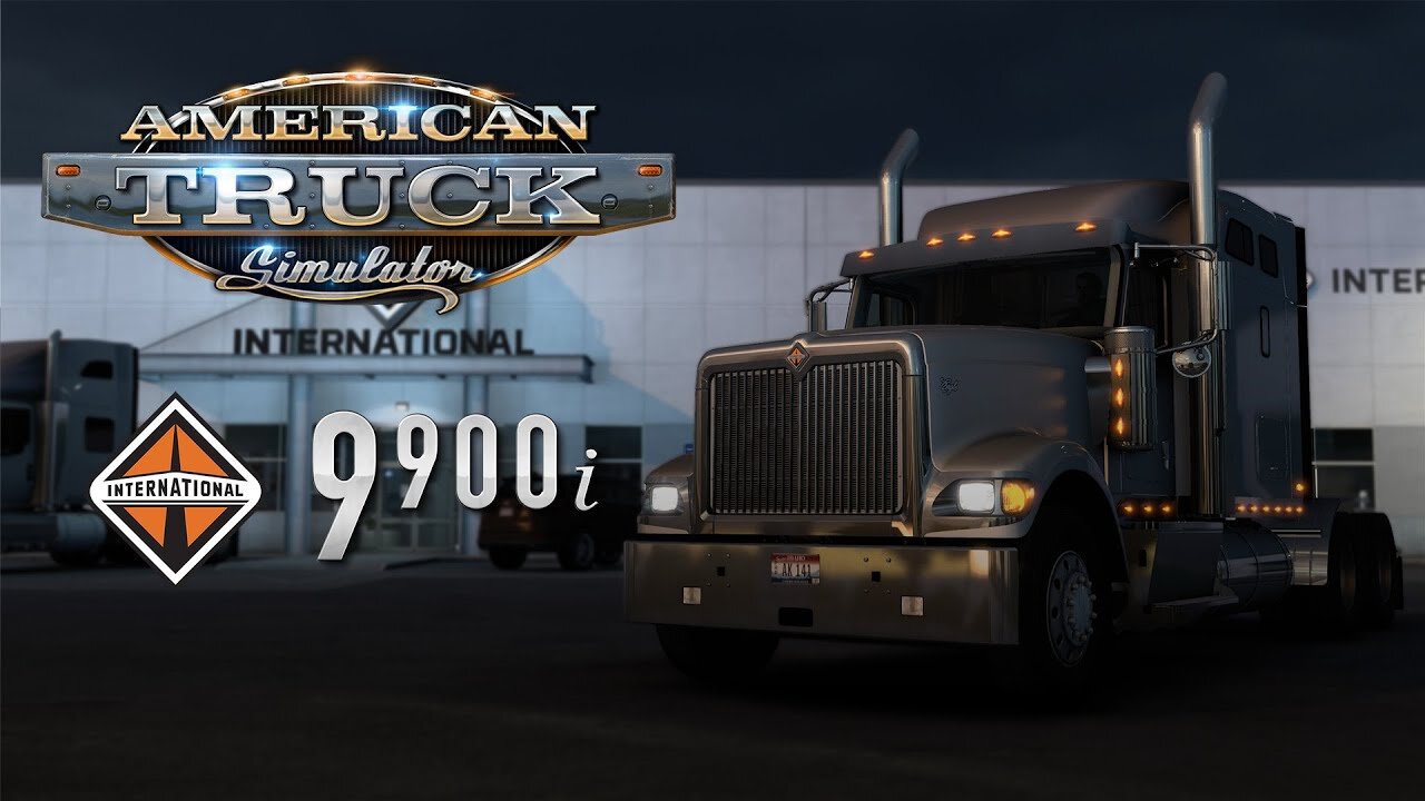 Boom Lift from Salt Lake to Kingman | International 9900i | American Truck Simulator