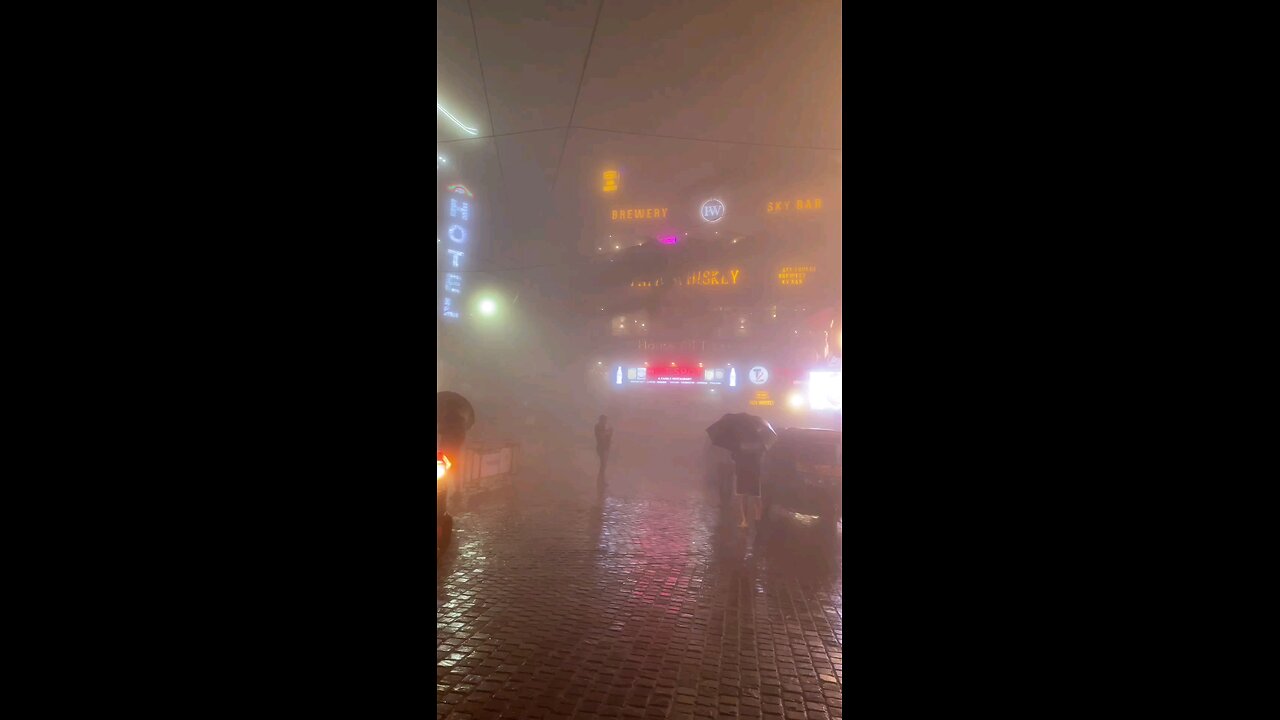 rainy night