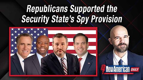 Republicans Supported the Security State’s Spy Provision