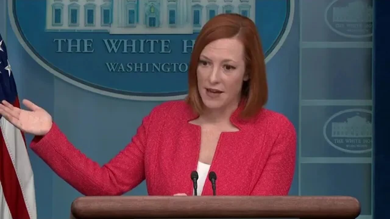 Jen Psaki Refuses To Say If Biden Would Lift Restrictions on American Energy Amid Crisis Abroad