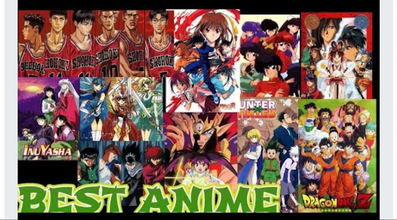 BEST ANIME THEMESONG COMPILATION Batang 90s