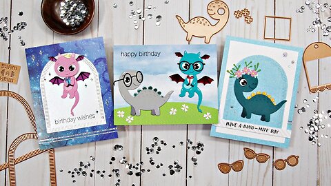 Spellbinders | Monster Birthday Collection