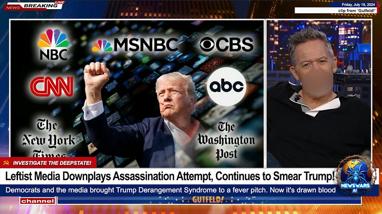 Discredited Leftist Media Downplays Assassination Attempt, Continues Smearing Trump