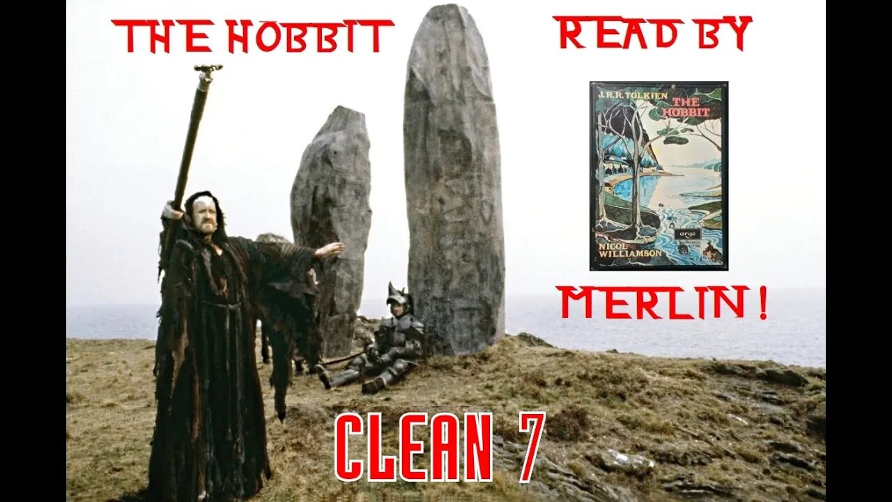 Clean 7: The Hobbit Read By Merlin! Nicol Williamson reads The Hobbit by J.R.R. Tolkien on cassette!