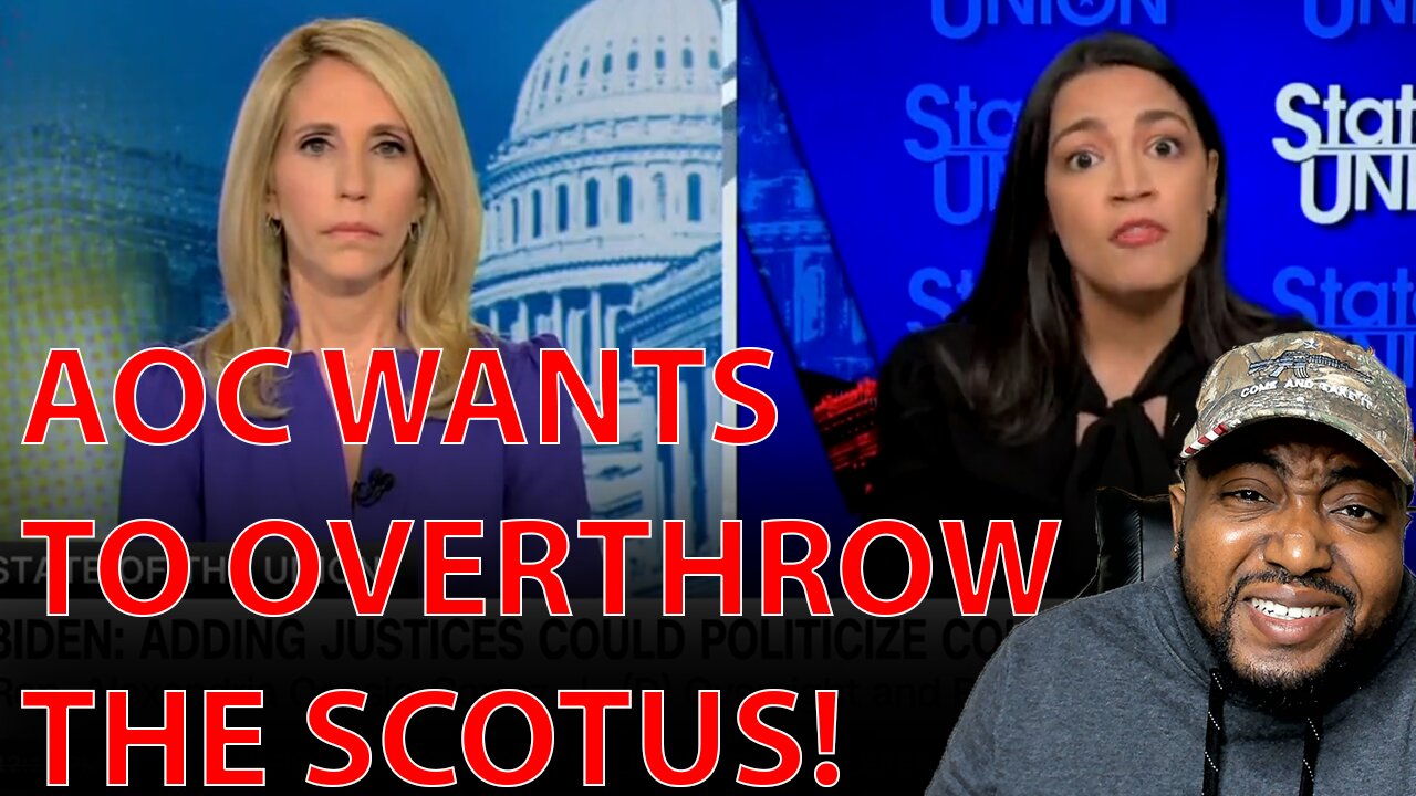 AOC MELTS DOWN In RANT Calling To Overthrow SCOTUS Because They Won't Allow Biden To Be Dictator!