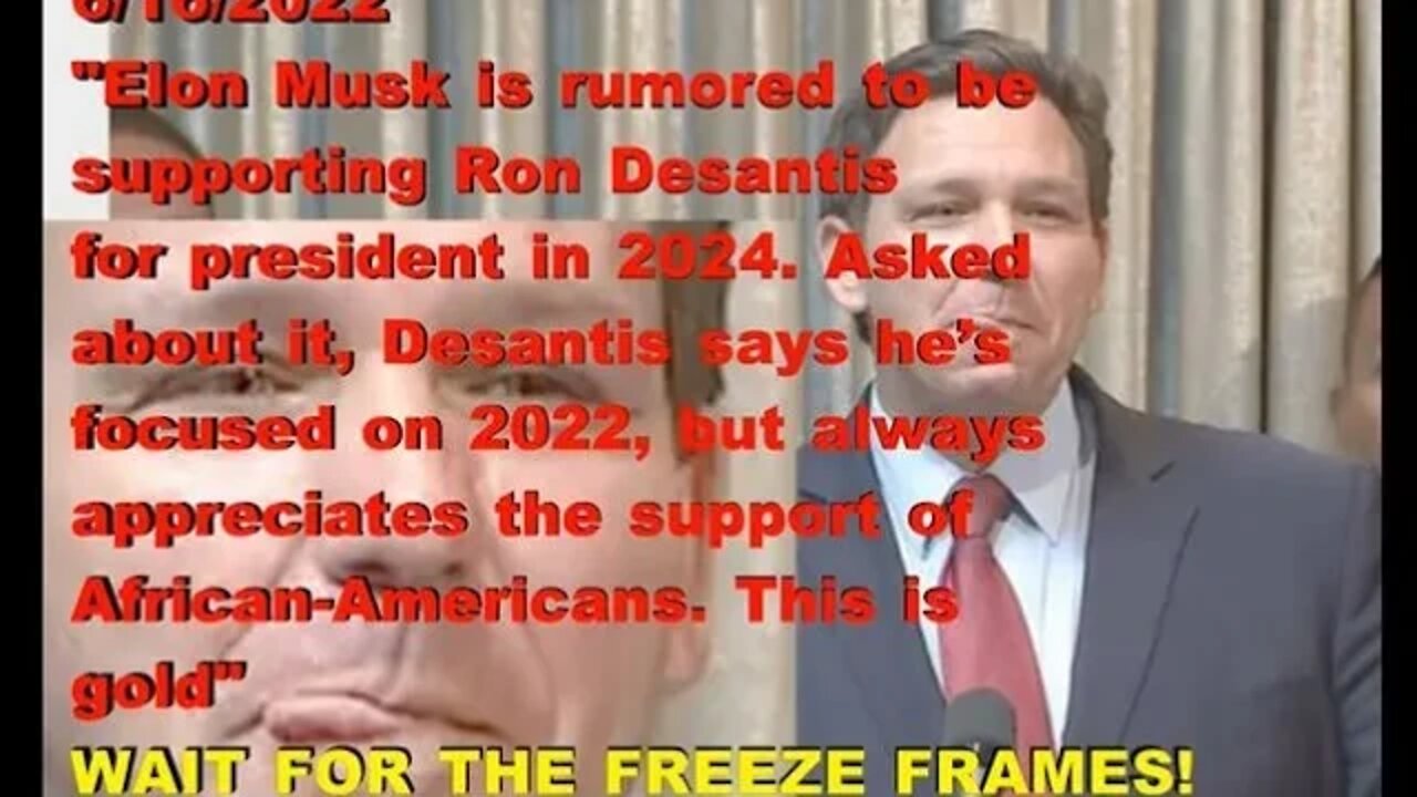 Reptilian Desantis - divide and conquer