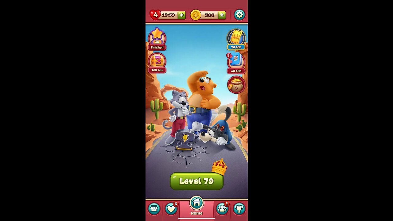 Toon Blast Level 79
