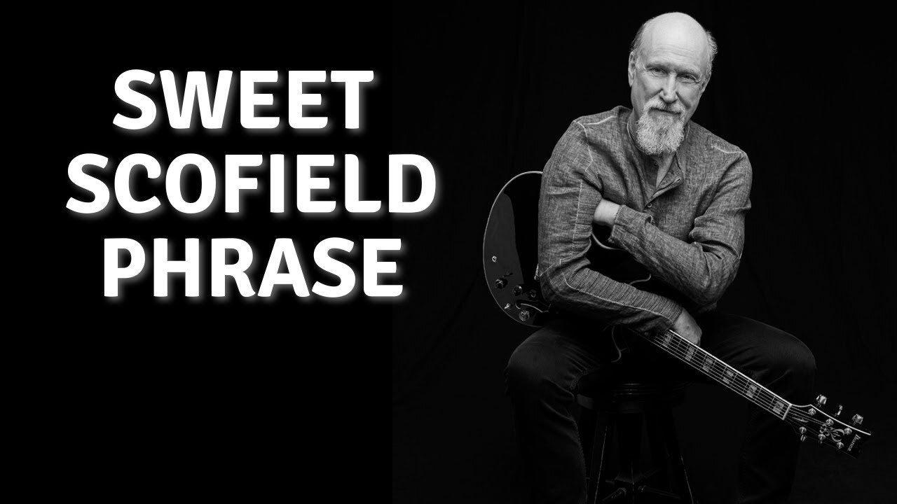 John Scofield guitar lesson. Lick over a F#7(#9) chord.