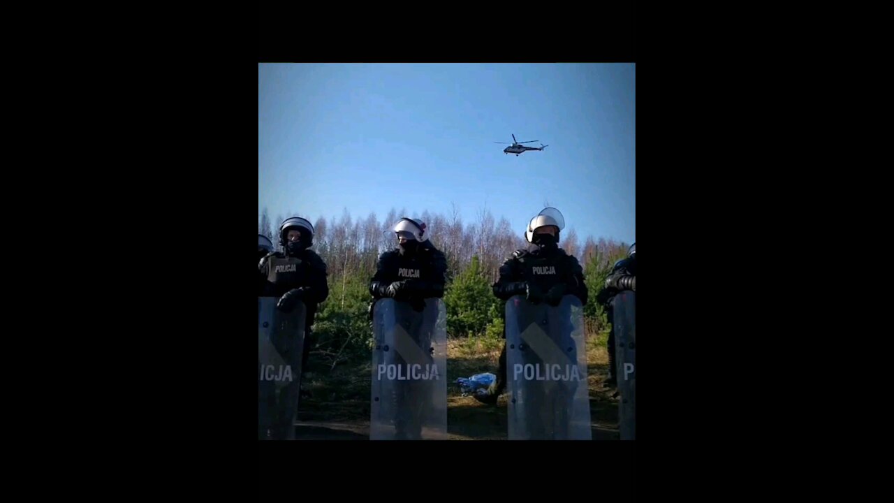 Exclusive Footage: Polish Border Crisis