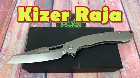 Kizer Ki4537 Raja / includes disassembly/ Sebastian Irawan design