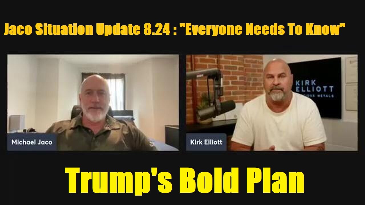 Kirk Elliott Unveils Trump's Bold Plan to Revive the Economy-Prepare for Major Financial Shifts!