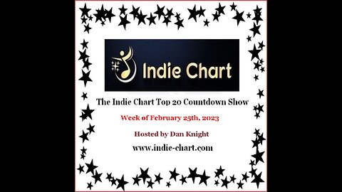 Indie Top 20 Country Countdown Show for February 25th 2023