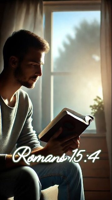 Romans 15:4 - For everything that was written in the past was written to teach us, so that...