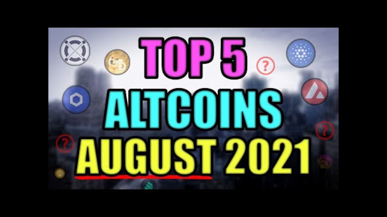 5 COINS SET TO EXPLODE IN AUGUST! EPIC SUPPLY SHOCK TO SEND CRYPTOCURRENCY SKY HIGH!