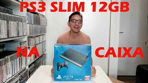 Caçada Gamer 127 - PS3 SuperSlim na Caixa