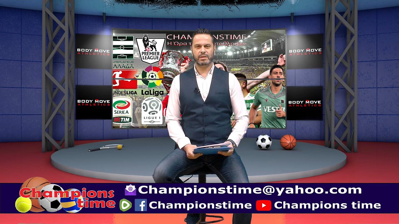 Championstime ΔΕ 13-3-23, Σάτιρα για τα Τέμπη, Ποδόσφαιρο, CHL, EUL, COL, Basket, Tennis