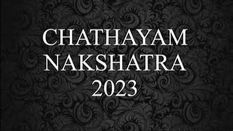 Chathayam Nakshatra 2023 #Motivation