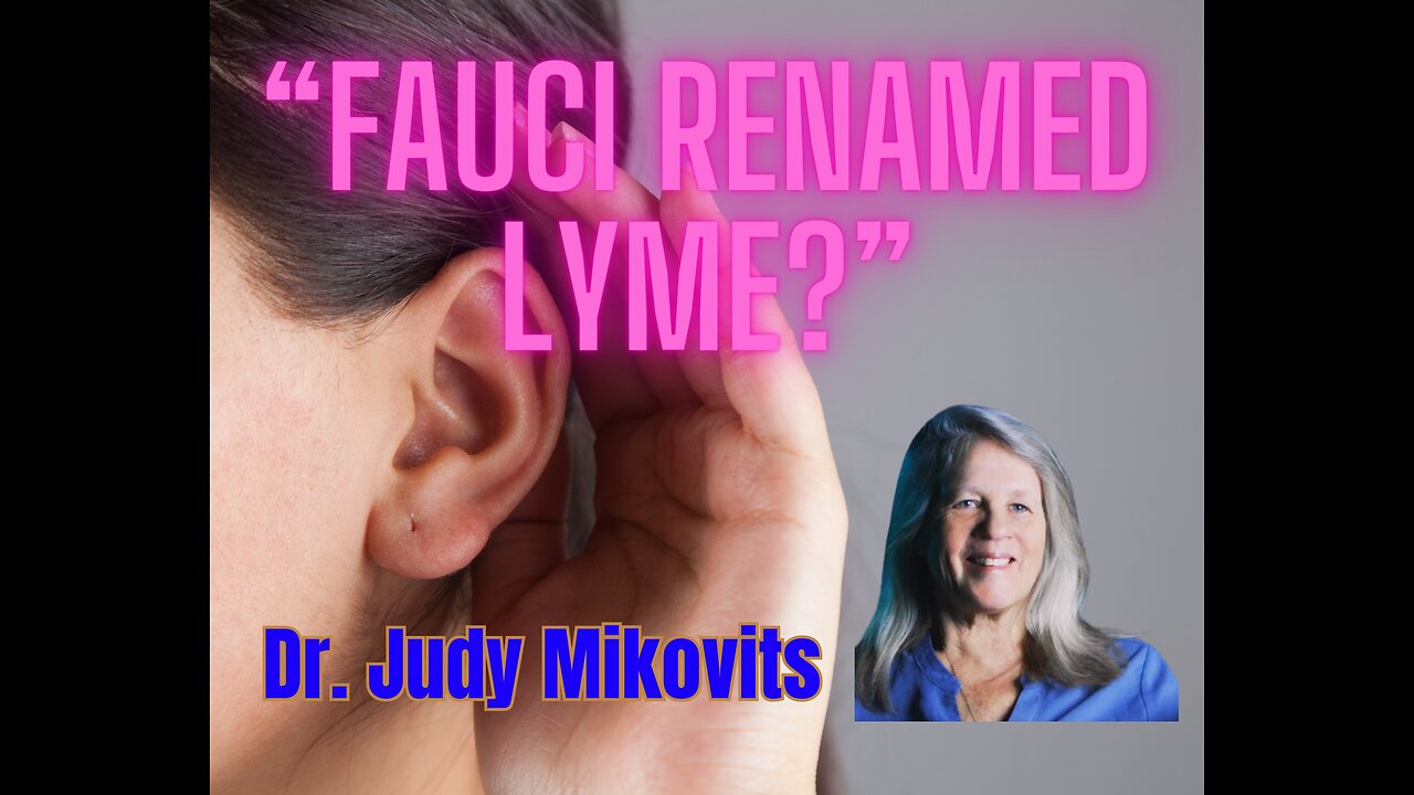 Is ME and Chronic Fatigue the same as Lyme Disease?! Dr. Judy Mikovits!