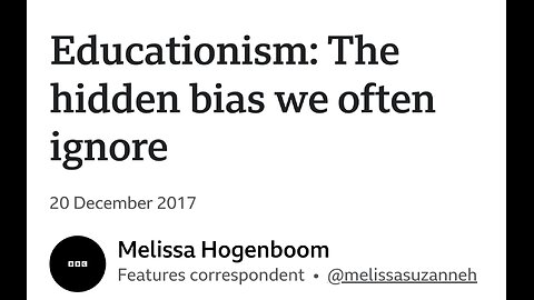 Educationism