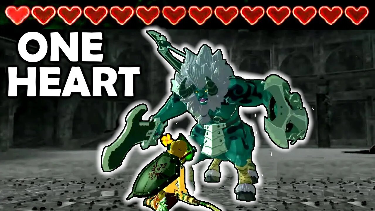 ONE HEART LYNEL FIGHT | Breath of the Wild | Zelda BotW | Basement | S3E89