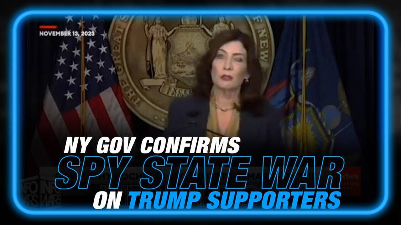 Video: New York Governor Announces State-wide Surveillance System To Target First Amendment